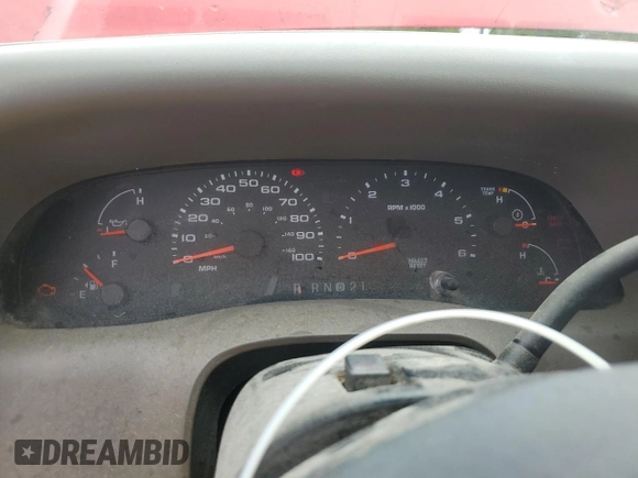 2004 Ford F-250 XL with VIN 1FTNX20L14EA74267, listed as a Copart auction lot 60665845 with Not provided miles and Salvage title. Bid and sale history available at DreamBid. Image 9.