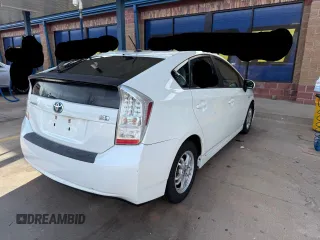 2010 Toyota Prius II with VIN JTDKN3DU8A0037243, listed as a Copart auction lot 51372605 with 170,831 mi miles and Clean Title. Bid and sale history available at carsss.com. Image 4.