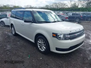 2014 Ford Flex SE with VIN 2FMGK5B89EBD13316, listed as a IAAI auction lot 41940672 with 128,885 mi miles. Bid and sale history available at carsss.com. Image 1.