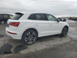 2018 Audi SQ5 Prestige with VIN WA1C4AFY3J2224433, listed as a Copart auction lot 50396395 with 68,916 mi miles and Salvage Title. Bid and sale history available at carsss.com. Image 3.