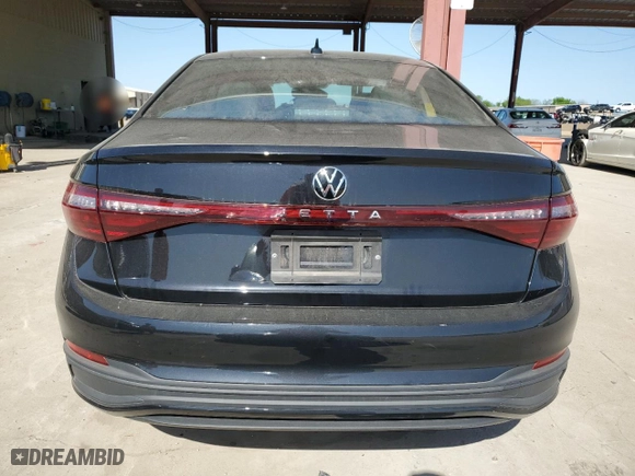 2025 Volkswagen Jetta Sport with VIN 3VWBX7BU2SM011737, listed as a Copart auction lot 52827425 with 11,521 mi miles and Clean Title. Bid and sale history available at carsss.com. Image 6.