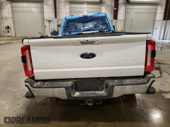 2024 Ford F-350 XL with VIN 1FT8W3BT2REC93958, listed as a Copart auction lot 47363735 with 17,143 mi miles and Salvage Title. Bid and sale history available at DreamBid. Image 6.