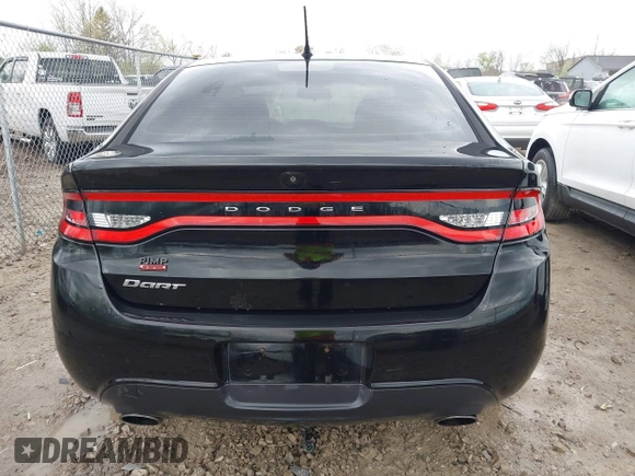 2015 Dodge Dart SXT with VIN 1C3CDFBB9FD227969, listed as a IAAI auction lot 42103198 with 174,022 mi miles. Bid and sale history available at carsss.com. Image 16.