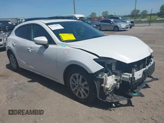 2015 Mazda 3 i Touring with VIN 3MZBM1L78FM189155, listed as a IAAI auction lot 42148800 with 131,855 mi miles. Bid and sale history available at carsss.com. Image 1.