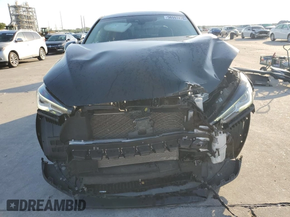 2022 Infiniti QX50 Pure with VIN 3PCAJ5AA9NF117753, listed as a Copart auction lot 56597475 with 30,680 mi miles and Salvage title. Bid and sale history available at DreamBid. Image 5.