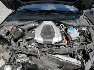 2016 Audi A7 Premium Plus with VIN WAUWGAFC3GN132225, listed as a Copart auction lot 56120595 with 160,404 mi miles and Salvage title. Bid and sale history available at DreamBid. Image 11.