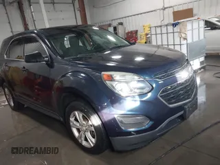 2017 Chevrolet Equinox LS z VIN 2GNALBEKXH1513748, wystawiony jako IAAI lot #41366467 z przebiegiem 116 707 mil mil oraz . Historia ofert i sprzedaży dostępna na DreamBid. Obrazek 1.