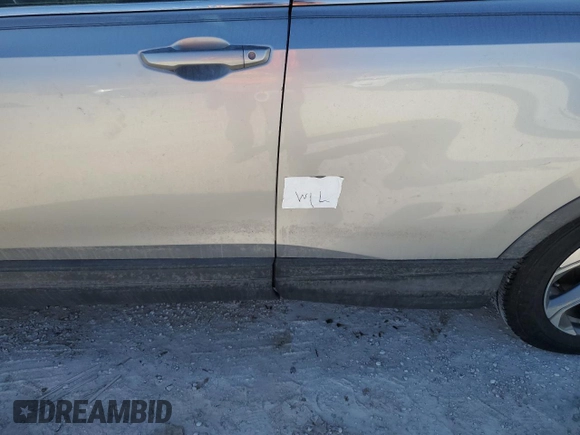 2017 Honda CR-V EX-L with VIN 5J6RW1H88HL000614, listed as a Copart auction lot 75193234 with Not Provided miles and Salvage Title. Bid and sale history available at DreamBid. Image 13.