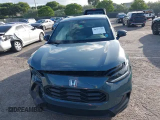 2024 Honda HR-V Sport with VIN 3CZRZ1H57RM739339, listed as a IAAI auction lot 40757746 with 15,687 mi miles. Bid and sale history available at carsss.com. Image 12.