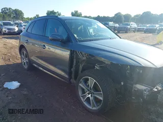 2020 Audi Q5 Prestige with VIN WA1CNAFY5L2015789, listed as a IAAI auction lot 42653993 with 59,725 mi miles and . Bid and sale history available at DreamBid. Image 1.