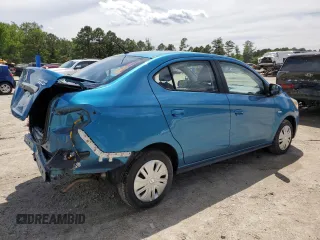 2019 Mitsubishi Mirage ES z VIN ML32F3FJ0KHF16636, wystawiony jako Copart lot #58084715 z przebiegiem 74 305 mil mil oraz Szkoda całkowita • Salvage title. Historia ofert i sprzedaży dostępna na DreamBid. Obrazek 3.