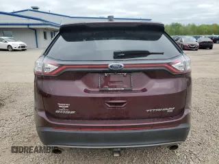 2017 Ford Edge Titanium z VIN 2FMPK4K82HBC48078, wystawiony jako Copart lot #56967175 z przebiegiem 54 258 mil mil oraz Szkoda całkowita • Salvage title. Historia ofert i sprzedaży dostępna na DreamBid. Obrazek 6.