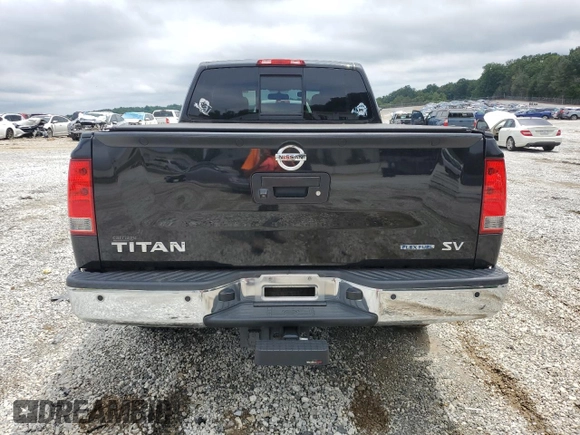 2014 Nissan Titan SV with VIN 1N6BA0CA5EN508322, listed as a Copart auction lot 58561645 with 98,227 mi miles and Salvage title. Bid and sale history available at DreamBid. Image 6.