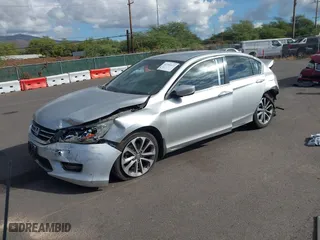 2015 Honda Accord Sedan Sport with VIN 1HGCR2F53FA060487, listed as a IAAI auction lot 41350122 with 153,940 mi miles. Bid and sale history available at carsss.com. Image 18.
