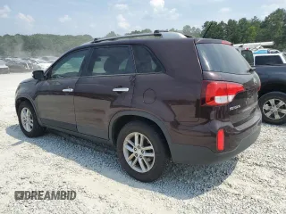 2015 Kia Sorento LX with VIN 5XYKTDA6XFG564185, listed as a Copart auction lot 62695875 with 119,509 mi miles and Clean title. Bid and sale history available at DreamBid. Image 2.