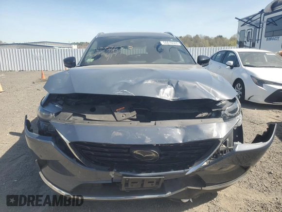 2021 Mazda CX-9 Carbon Edition with VIN JM3TCBDY7M0524887, listed as a Copart auction lot 55016555 with 61,934 mi miles and Salvage title. Bid and sale history available at DreamBid. Image 5.