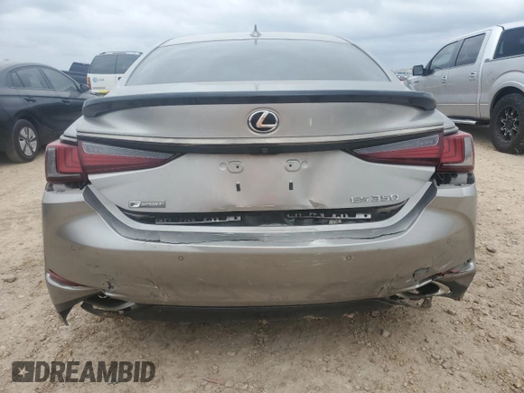 2021 Lexus ES with VIN 58AGZ1B19MU084872, listed as a Copart auction lot 44004425 with 65,257 mi miles and Salvage Title. Bid and sale history available at carsss.com. Image 6.
