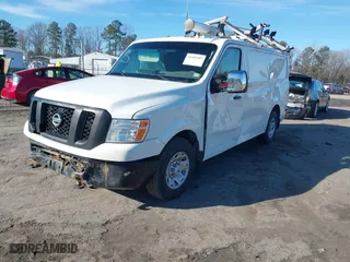 2021 Nissan NV SV with VIN 1N6AF0KY7MN804565, listed as a IAAI auction lot 41463307 with 107,688 mi miles. Bid and sale history available at carsss.com. Image 2.