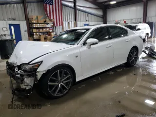 2017 Lexus GS with VIN JTHCZ1BL7HA005653, listed as a Copart auction lot 87304874 with 55,244 mi miles and Salvage Title. Bid and sale history available at carsss.com. Image 1.
