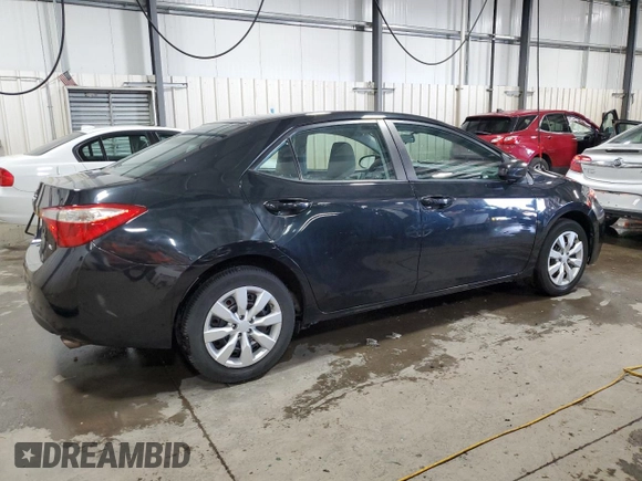 2016 Toyota Corolla L z VIN 2T1BURHE4GC592536, wystawiony jako Copart lot #58008015 z przebiegiem 58 313 mil mil oraz Szkoda całkowita • Salvage title. Historia ofert i sprzedaży dostępna na DreamBid. Obrazek 3.