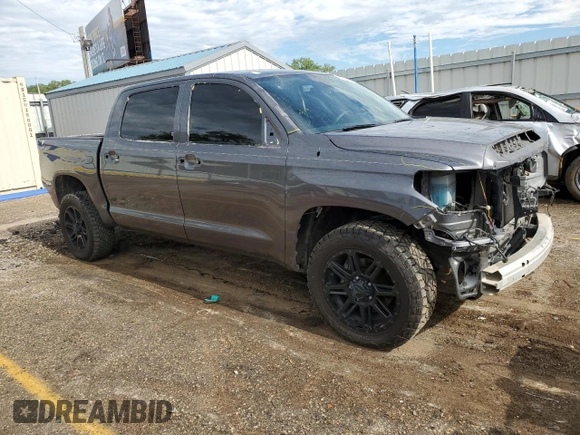 2018 Toyota Tundra 2WD SR5 with VIN 5TFEY5F18JX236948, listed as a Copart auction lot 60276914 with 127,110 mi miles and Salvage Title. Bid and sale history available at carsss.com. Image 4.