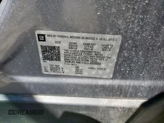 2020 GMC Terrain SLE with VIN 3GKALMEV1LL203661, listed as a Copart auction lot 53195945 with 87,870 mi miles and Salvage title. Bid and sale history available at DreamBid. Image 15.