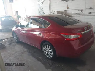2014 Nissan Sentra SV with VIN 3N1AB7AP7EL653005, listed as a IAAI auction lot 42530708 with 164,017 mi miles and . Bid and sale history available at DreamBid. Image 3.