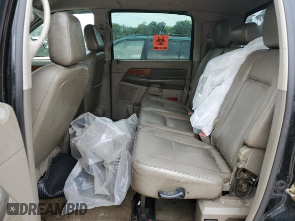 2006 Dodge Ram 2500 SLT with VIN 3D7KR29C06G161319, listed as a Copart auction lot 63704534 with 390,336 mi miles and Salvage Title. Bid and sale history available at carsss.com. Image 10.