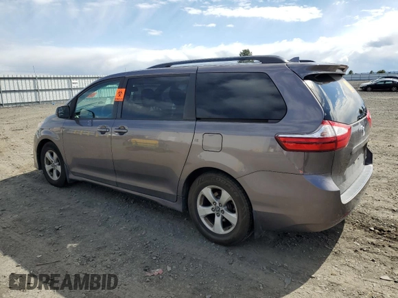 2019 Toyota Sienna LE Auto Access Seat with VIN 5TDKZ3DC8KS007735, listed as a Copart auction lot 51834795 with Not Provided miles and Salvage Title. Bid and sale history available at DreamBid. Image 2.