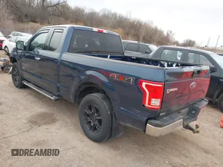 2016 Ford F-150 XLT with VIN 1FTFX1EG7GFA44487, listed as a IAAI auction lot 41507291 with 119,754 mi miles. Bid and sale history available at carsss.com. Image 3.