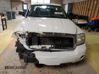 2007 Dodge Dakota SLT with VIN 1D7HE48KX7S212491, listed as a Copart auction lot 47385865 with 135,691 mi miles and Salvage Title. Bid and sale history available at DreamBid. Image 5.