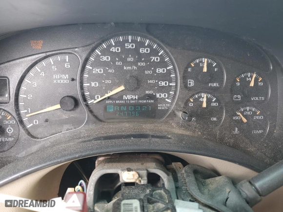 2002 Chevrolet Silverado 1500HD LS with VIN 1GCGC13U72F124518, listed as a Copart auction lot 72606104 with 247,796 mi miles and Salvage Title. Bid and sale history available at carsss.com. Image 9.