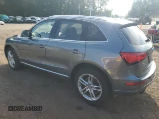 2013 Audi Q5 Premium Plus with VIN WA1LFAFP2DA011162, listed as a Copart auction lot 65136425 with 105,721 mi miles and Salvage title. Bid and sale history available at DreamBid. Image 2.