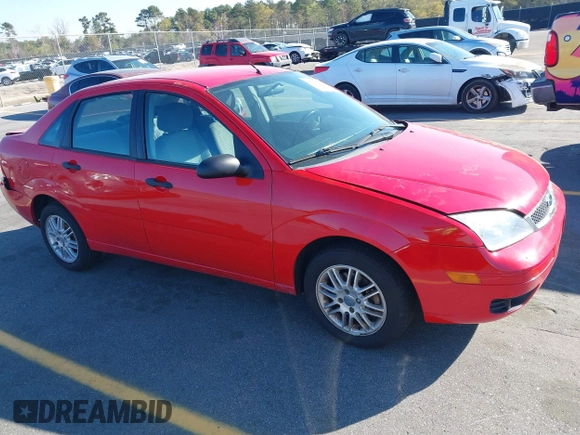 2007 Ford Focus S with VIN 1FAFP34N17W160060, listed as a IAAI auction lot 41838890 with 217,980 mi miles and . Bid and sale history available at carsss.com. Image 1.