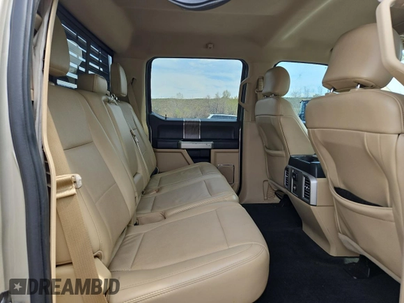 2017 Ford F-350 Platinum with VIN 1FT8W3BT2HEC01200, listed as a Copart auction lot 51653455 with 94,440 mi miles and Salvage Title. Bid and sale history available at DreamBid. Image 10.