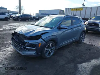 2020 Hyundai Kona Limited with VIN KM8K3CA58LU443078, listed as a IAAI auction lot 41510108 with 101,412 mi miles. Bid and sale history available at carsss.com. Image 18.