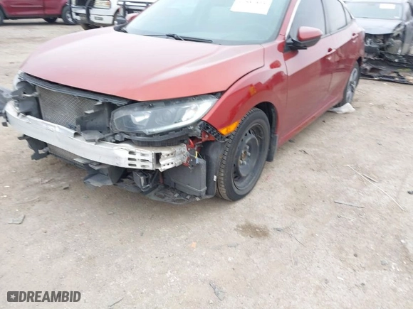 2021 Honda Civic Sedan LX with VIN 2HGFC2F63MH556959, listed as a IAAI auction lot 41580825 with 58,995 mi miles. Bid and sale history available at carsss.com. Image 6.