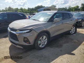 2021 Chevrolet Blazer LT z VIN 3GNKBCRS7MS544543, wystawiony jako Copart lot #62406005 z przebiegiem 35 459 mil mil oraz Szkoda całkowita • Salvage title. Historia ofert i sprzedaży dostępna na DreamBid. Obrazek 1.