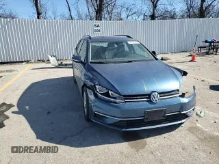 2019 Volkswagen Golf SportWagen S with VIN 3VWY57AU6KM512342, listed as a Copart auction lot 47112595 with 97,965 mi miles and Salvage Title. Bid and sale history available at carsss.com. Image 10.