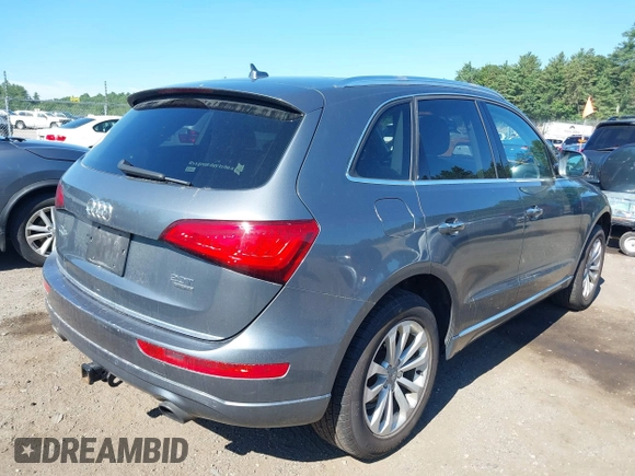 2016 Audi Q5 Premium Plus z VIN WA1L2AFP5GA140352, wystawiony jako IAAI lot #42605558 z przebiegiem 106 185 mil mil oraz . Historia ofert i sprzedaży dostępna na DreamBid. Obrazek 4.