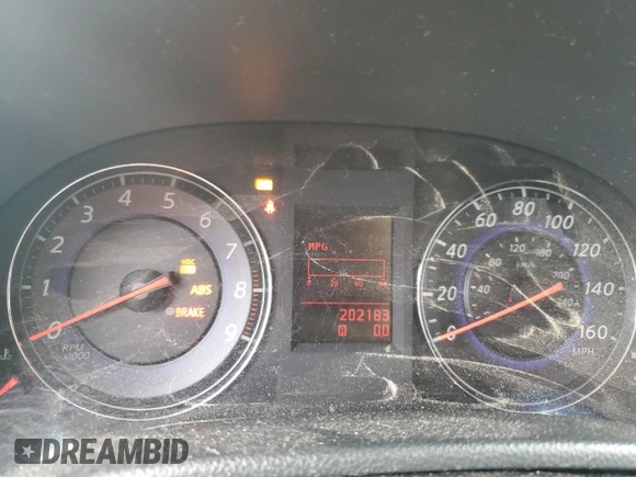 2008 Infiniti G35 x with VIN JNKBV61F68M275729, listed as a Copart auction lot 70306444 with 202,183 mi miles and Salvage Title. Bid and sale history available at DreamBid. Image 9.