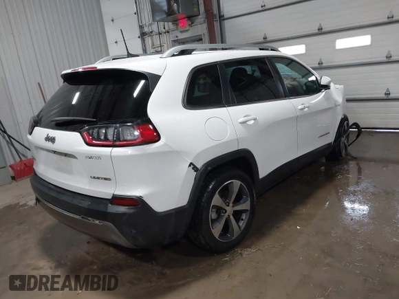 2019 Jeep Cherokee Limited with VIN 1C4PJLDB6KD114282, listed as a IAAI auction lot 41521581 with 111,475 mi miles and . Bid and sale history available at DreamBid. Image 4.