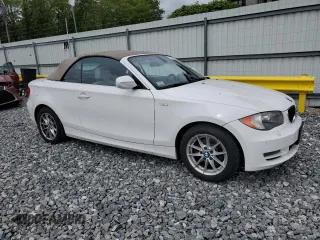2011 BMW 1 Series 128i with VIN WBAUN1C57BVH83226, listed as a Copart auction lot 57753625 with 55,985 mi miles and Clean title. Bid and sale history available at DreamBid. Image 4.