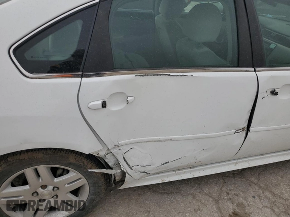 2014 Chevrolet Impala LT with VIN 2G1WB5E30E1142857, listed as a Copart auction lot 52650575 with 230,412 mi miles and Salvage Title. Bid and sale history available at DreamBid. Image 10.