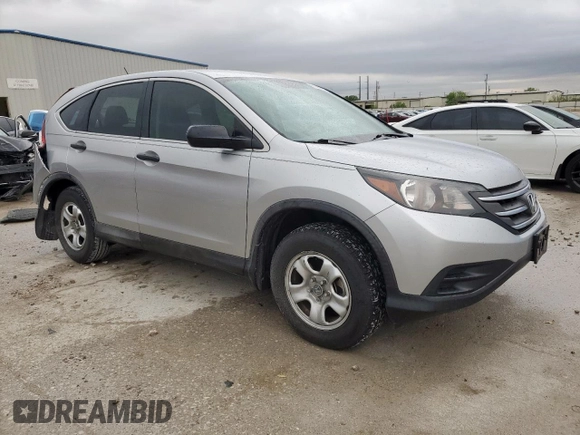 2013 Honda CR-V LX with VIN 3CZRM3H38DG710190, listed as a Copart auction lot 51692265 with 140,119 mi miles and Salvage Title. Bid and sale history available at carsss.com. Image 4.