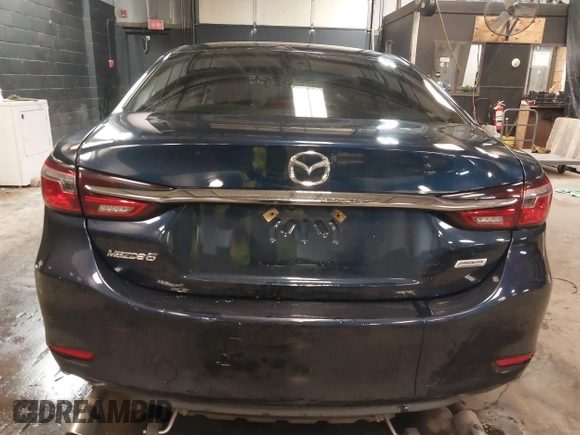 2018 Mazda Mazda6 Sport with VIN JM1GL1UMXJ1330989, listed as a IAAI auction lot 41355353 with 52,869 mi miles. Bid and sale history available at carsss.com. Image 16.