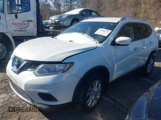 2014 Nissan Rogue S with VIN 5N1AT2MV7EC871346, listed as a IAAI auction lot 41606376 with 127,292 mi miles. Bid and sale history available at carsss.com. Image 17.