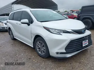 2023 Toyota Sienna XLE с VIN 5TDYRKEC9PS155998, выставлен на аукционе IAAI как лот 41888627 с пробегом 58 167 миль миль и . История ставок и продаж доступна на DreamBid. Изображение 1.