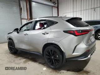 2024 Lexus NX 350 F Sport z VIN 2T2KGCEZ5RC031983, wystawiony jako Copart lot #49097585 z przebiegiem 6 402 mil mil oraz Czysty tytuł • Clean title. Historia ofert i sprzedaży dostępna na DreamBid. Obrazek 2.