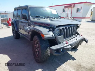 2019 Jeep Wrangler Unlimited Rubicon с VIN 1C4HJXFN6KW547401, выставлен на аукционе IAAI как лот 42250698 с пробегом 103 910 миль миль и . История ставок и продаж доступна на DreamBid. Изображение 1.